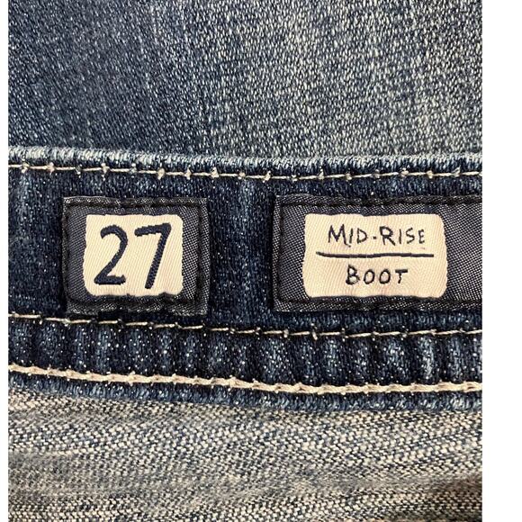 Miss Me Jeans Classic Mid-Rise Boot Cut Size 27 - Picture 5 of 7